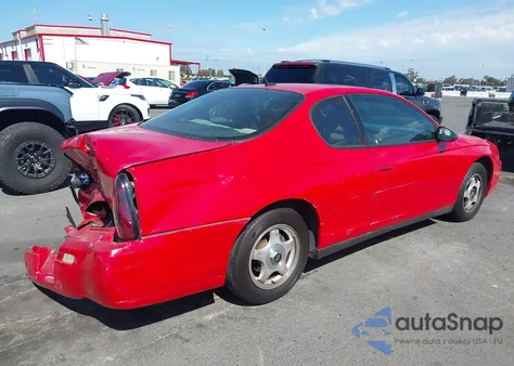2005 Chevrolet Monte Carlo Ls z USA, uszkodzony, nr VIN 2G1WW12EX59306426